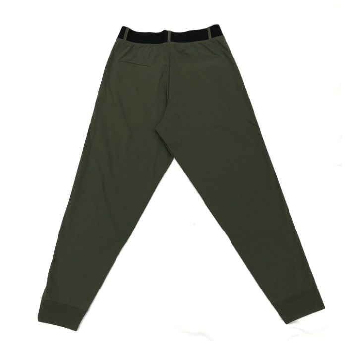 ストレッチジョガー ベルト通し KN3821 カーキ Mの説明画像2