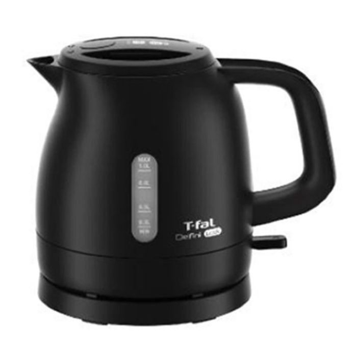 T-fal 電気ケトル　デルフィニ　ロック　1.0L　ブラック KO1648J0