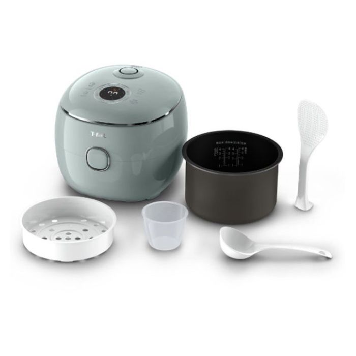 T-fal マイコン式炊飯器　ザ・ポップ　4合炊き　ミントブルー RK5354J0の説明画像2