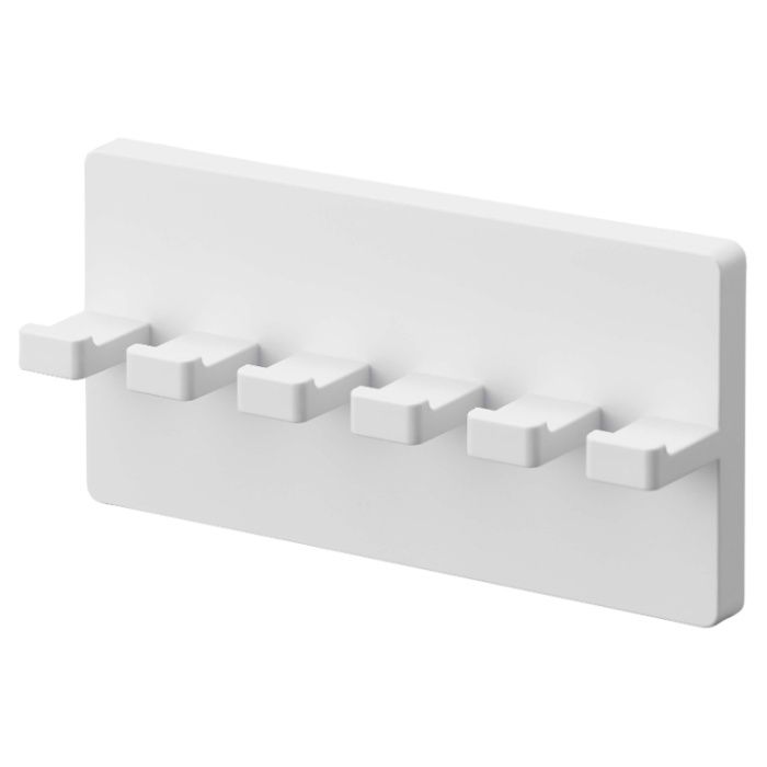 山崎実業 歯ブラシホルダー5連 フィルムフックW