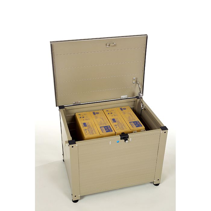 アルミベンチ型宅配ボックス TRA-64(TGY)の説明画像4