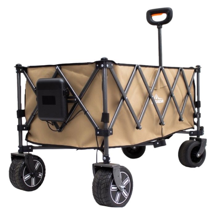 電動アウトドアワゴン タン