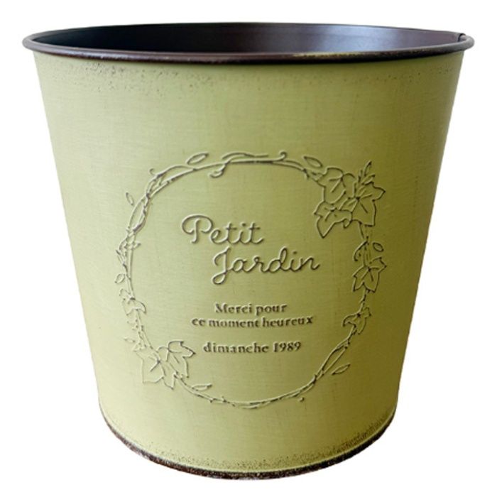 大宅産業 アイアンポットL　ラウンド深型 オリーブ