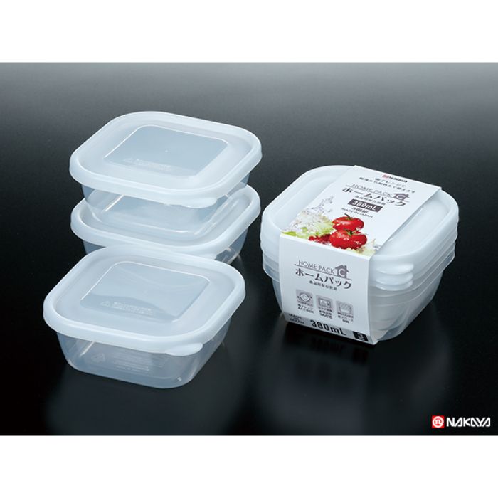 ナカヤ化学 ホームパックC 380ml3Pホワイト