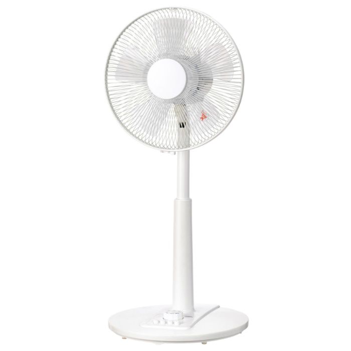 ナフコ 押しボタン式リビング扇風機 NYK-3002H(W)の説明画像2