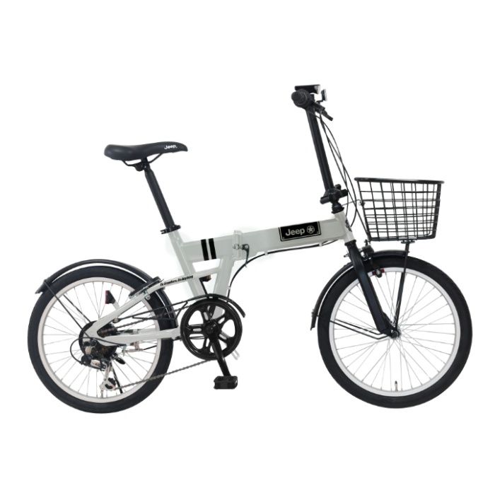 クロモ JEEP(ジープ) 20インチ 折りたたみ自転車 JE-206GB Hグレイ
