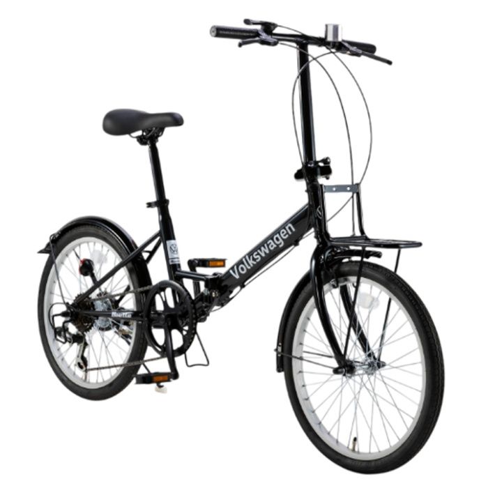 クロモ Volkswagen(フォルクスワーゲン) 20インチ 折りたたみ自転車 VW-206G ブラックの説明画像2