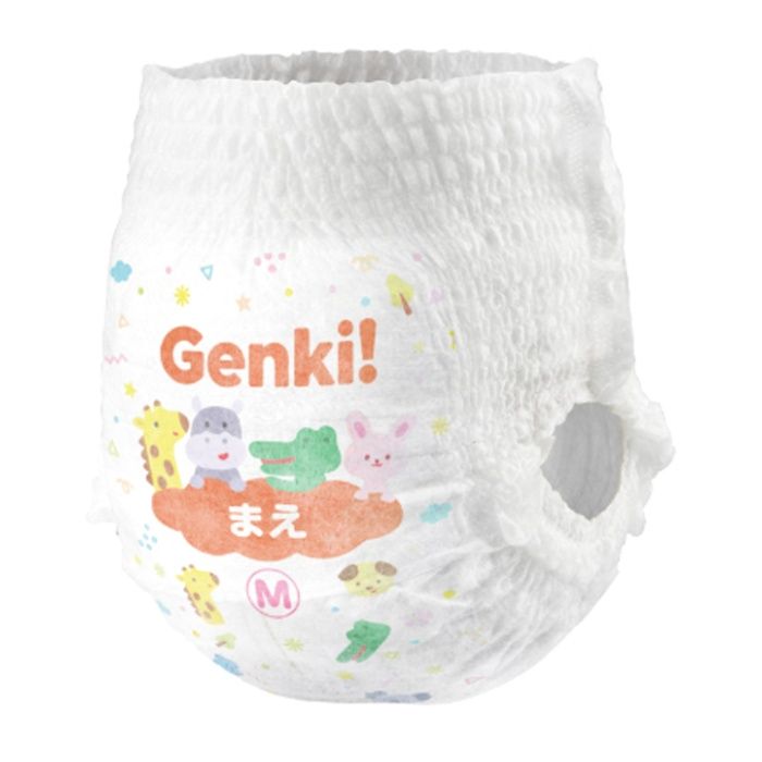 アイリスオーヤマ あんしん Genki!ふわもちタッチ M 50枚 GBP-M50 おむつの説明画像5