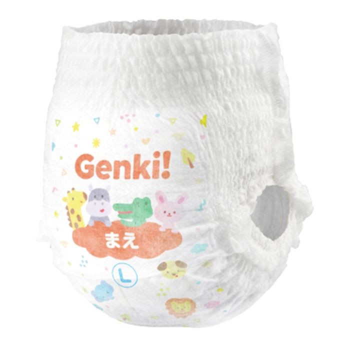 アイリスオーヤマ あんしん Genki!ふわもちタッチ L 42枚 GBP-L42 おむつの説明画像5