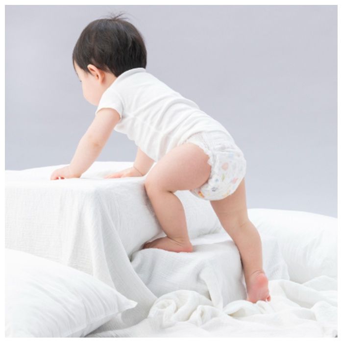 アイリスオーヤマ あんしん Genki!ふわもちタッチ L 42枚 GBP-L42 おむつの説明画像6