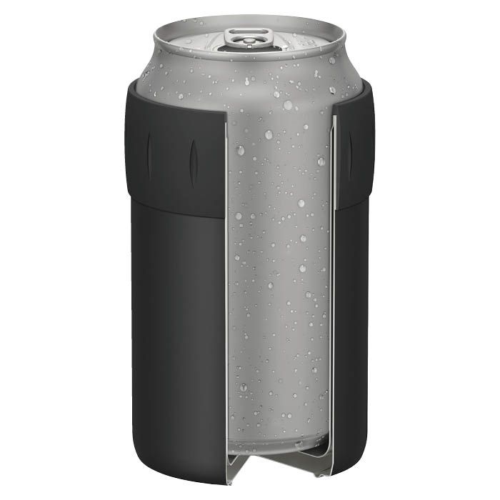 サーモス 保冷缶ホルダー JCB-352 BKの通販｜ホームセンターナフコ【公式通販】