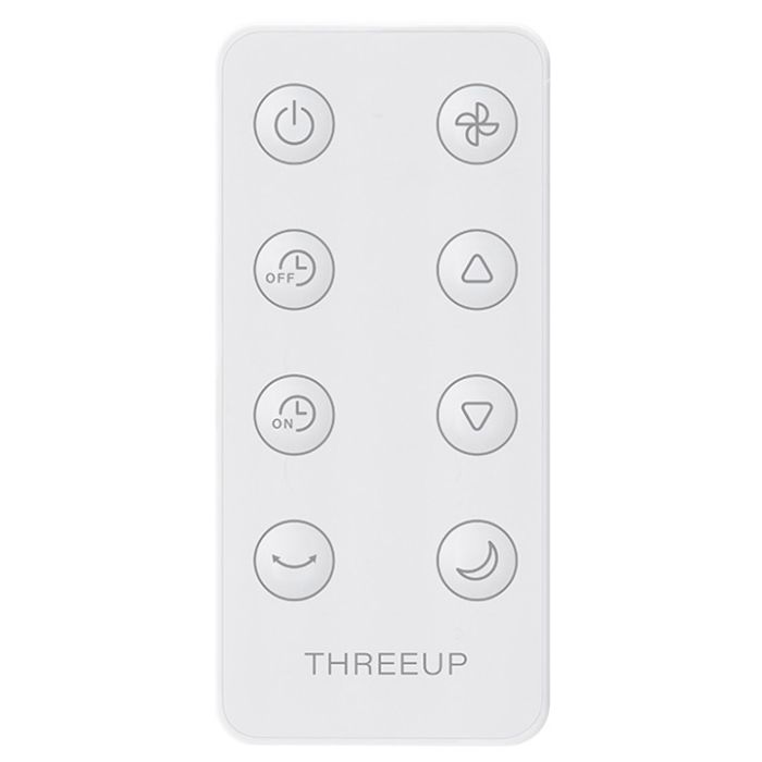スリーアップ 音声操作 DCリビングファン LF-T2523 ホワイトの説明画像6