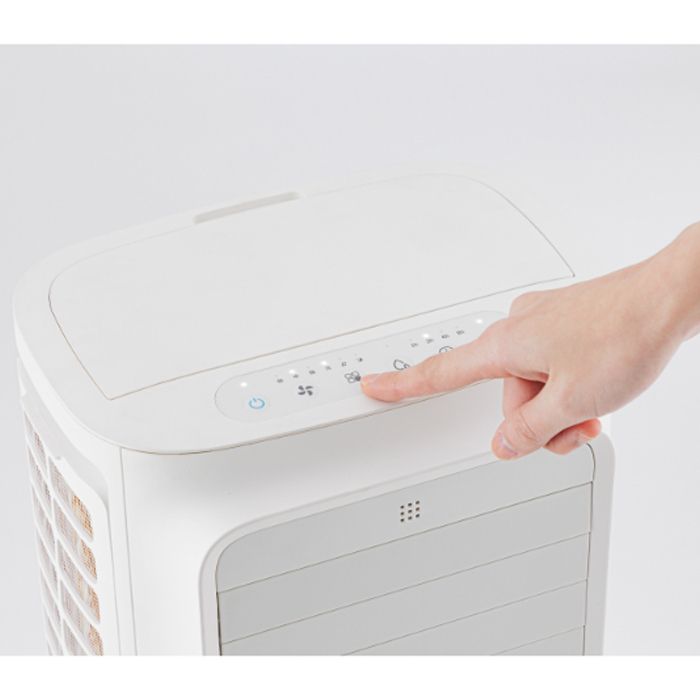 QUADS(クワッズ) 上部給水式 冷風扇 QS521WH ホワイトの説明画像2