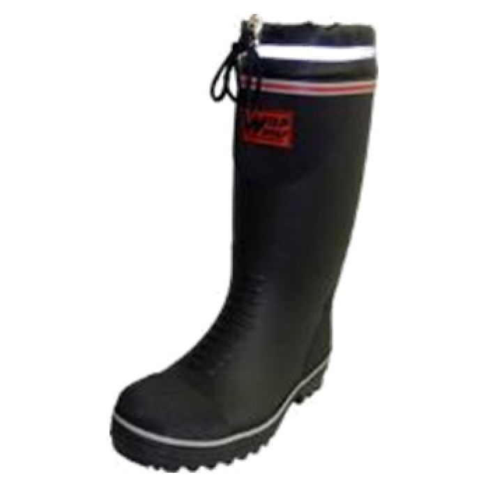 軽量安全長靴 RMT-7500 ブラック(M、LL、XL) L(26.0cm)