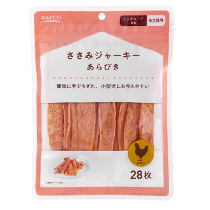 アイリスオーヤマ ささみジャーキーあらびき P-IJ-A28N