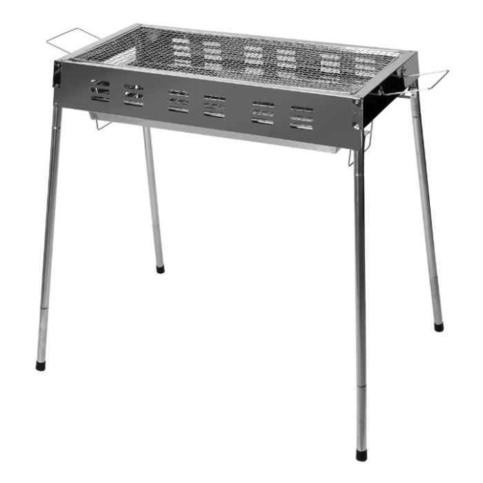 ナフコ ステンレスBBQコンロ スライド式　M