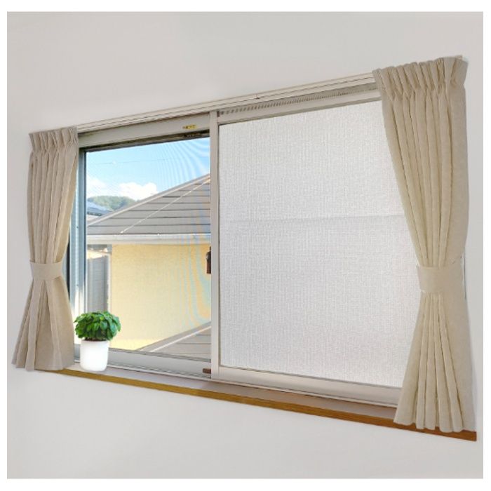 ユーザー 断熱もできる強力遮光シート クロス柄 90×45cm U-Q1106 クロスの説明画像2