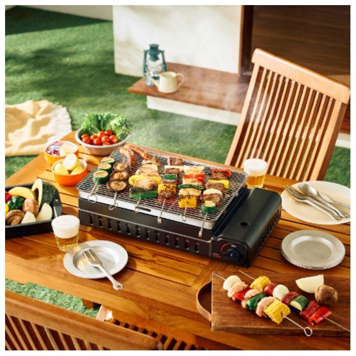 Iwatani ワイドBBQグリル CB-WBG-1の説明画像6