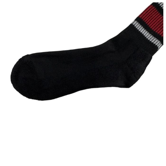 底パイルカラーハーフソックス　25ー27 ブラックの説明画像3