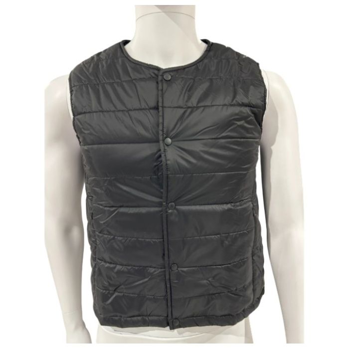 ヒートレディースインナーベスト ブラック　M　1428