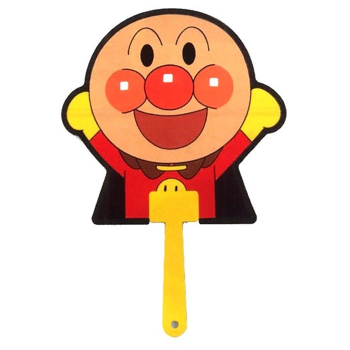 伏見上野旭昇堂 キャラクターダイカットうちわ アンパンマン