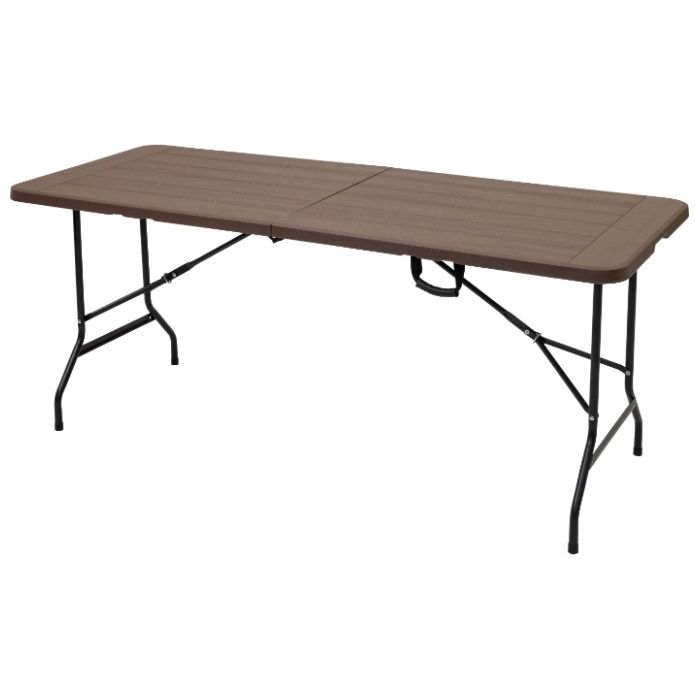 タカショー イージーキャリーダイニングテーブル　モクメチョウ ECF-T02BR