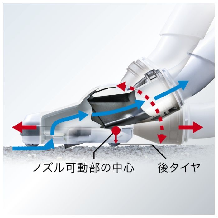 マキタ 10.8V充電式クリーナ CL200FDSHWの説明画像5