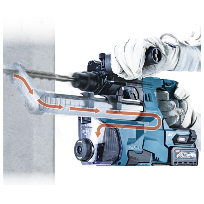 マキタ 40V充電式ハンマドリル　本体 HR011GZKVの説明画像2