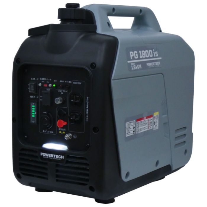POWERTECH(パワーテック) インバーター発電機 PG1800is