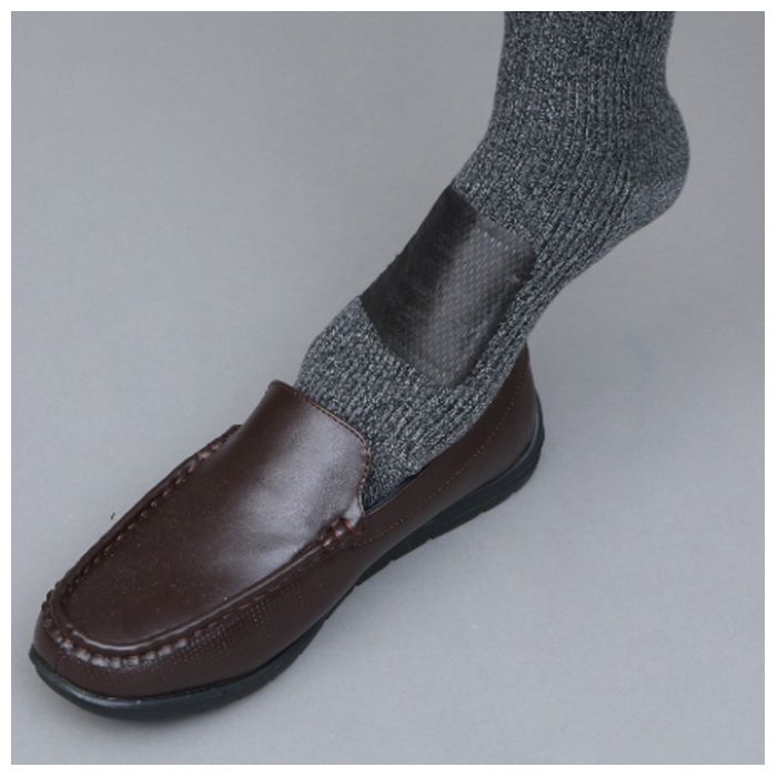 アイリスオーヤマ 上から貼るくつ下用黒　5足 ブラックの説明画像4