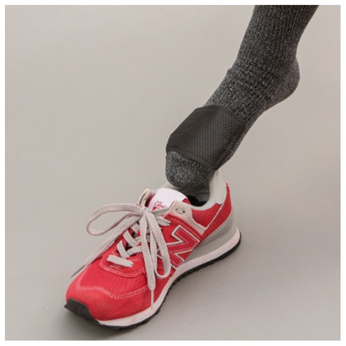 アイリスオーヤマ 上から貼るくつ下用黒　5足 ブラックの説明画像5