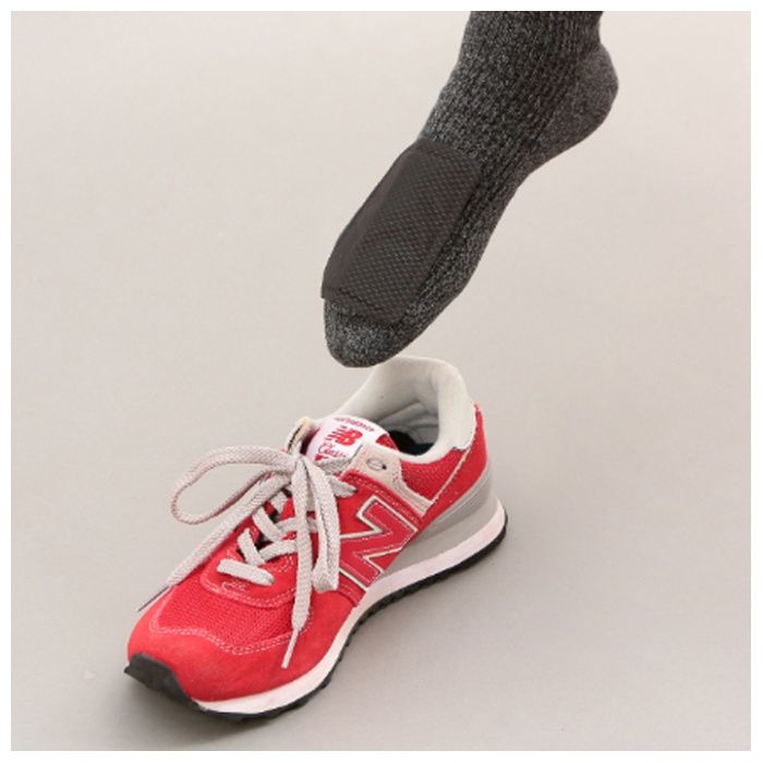 アイリスオーヤマ 上から貼るくつ下用黒　5足 ブラックの説明画像6