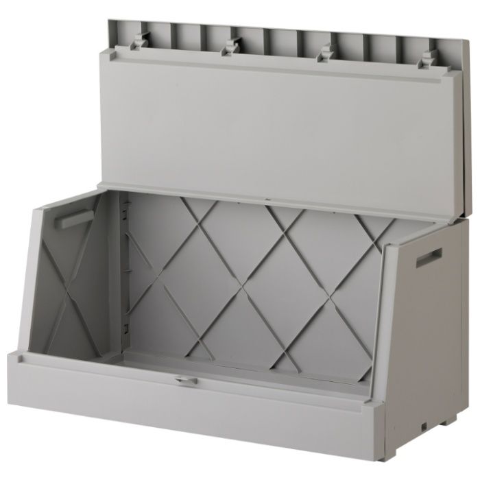 リス サスティメイド 屋外ボックス 120L ライトグレーの説明画像2