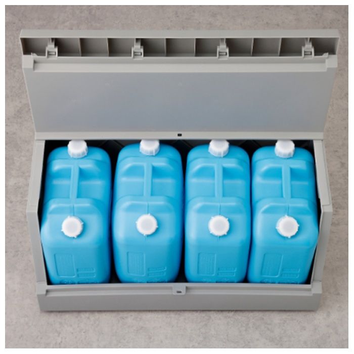 リス サスティメイド 屋外ボックス 120L ライトグレーの説明画像4