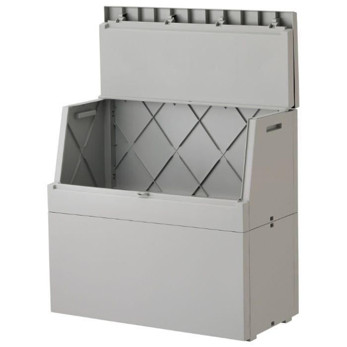 リス サスティメイド 屋外ボックス 250L ライトグレーの説明画像2