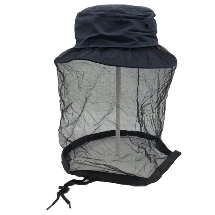 撥水虫よけサファリ ネイビー H600NVの説明画像2