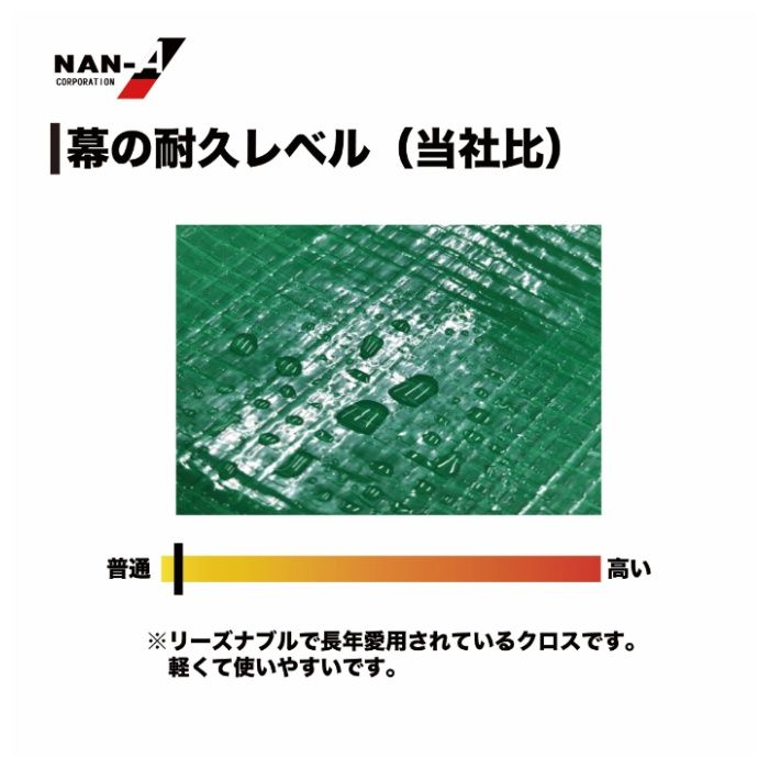 南榮工業 パイプ車庫 W678M MGの説明画像5