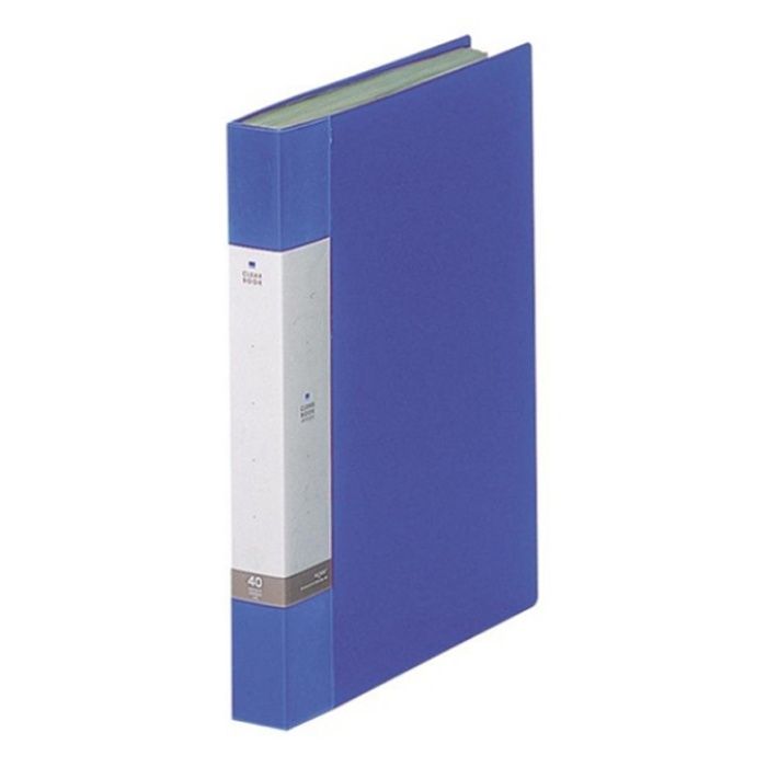 リヒトラブ リクエストクリヤーブック40P青 G3202-8