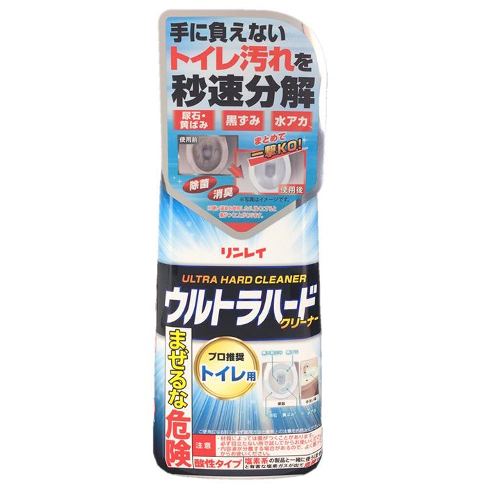 【掃除用品】 リンレイ ウルトラハードクリーナー　トイレ用 500g
