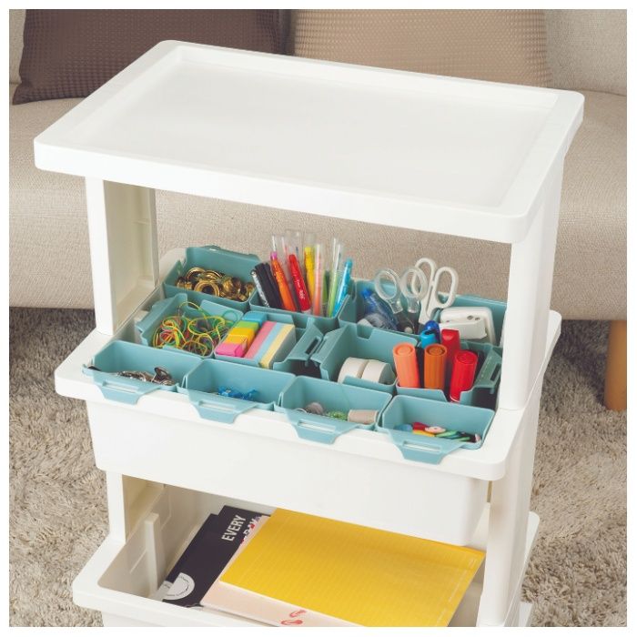 JEJアステージ ワゴンポケット 4個セットブルーの説明画像3