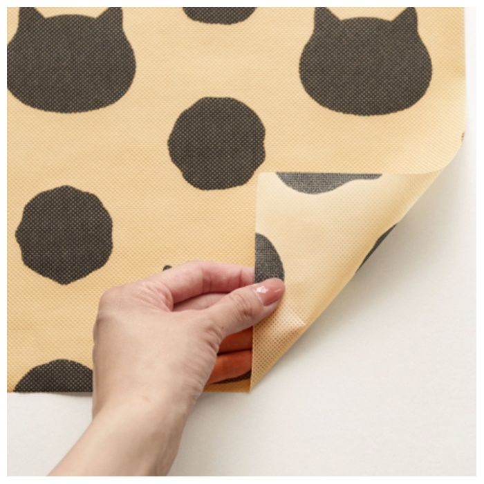 オカトー 使い捨てトイレマット 6枚入 ベージュキャット柄の説明画像5