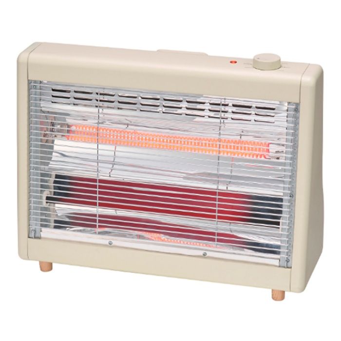 ユアサ ワイド電気ストーブ YKT-WCS1000G(LC)の説明画像2