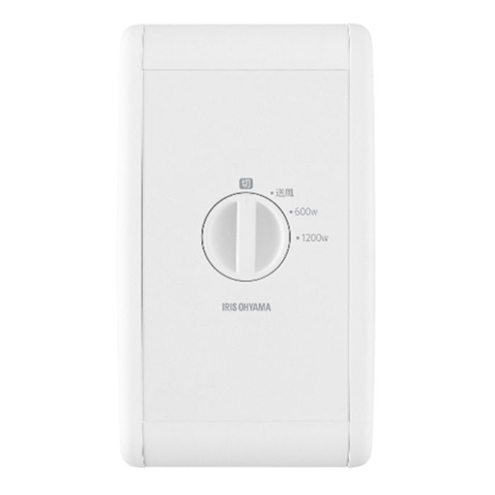 アイリスオーヤマ コンパクトセラミックファンヒーター ACH-KD12A-Wの説明画像3