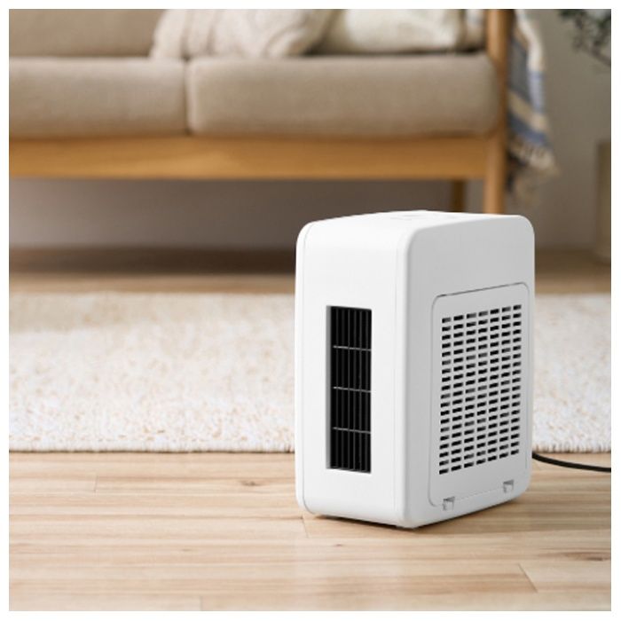 アイリスオーヤマ コンパクトセラミックファンヒーター ACH-KD12A-Wの説明画像4