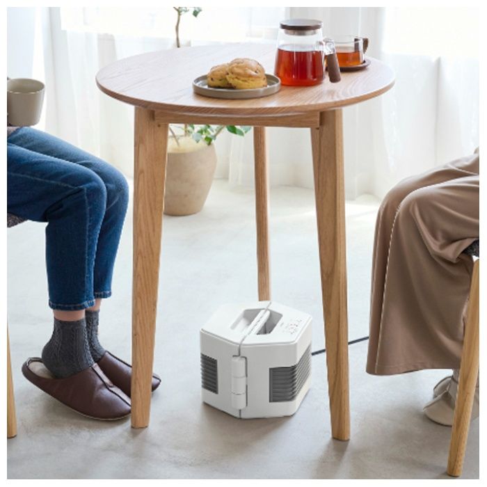 アイリスオーヤマ ツインセラミックヒーター ACH-W12A-Wの説明画像4