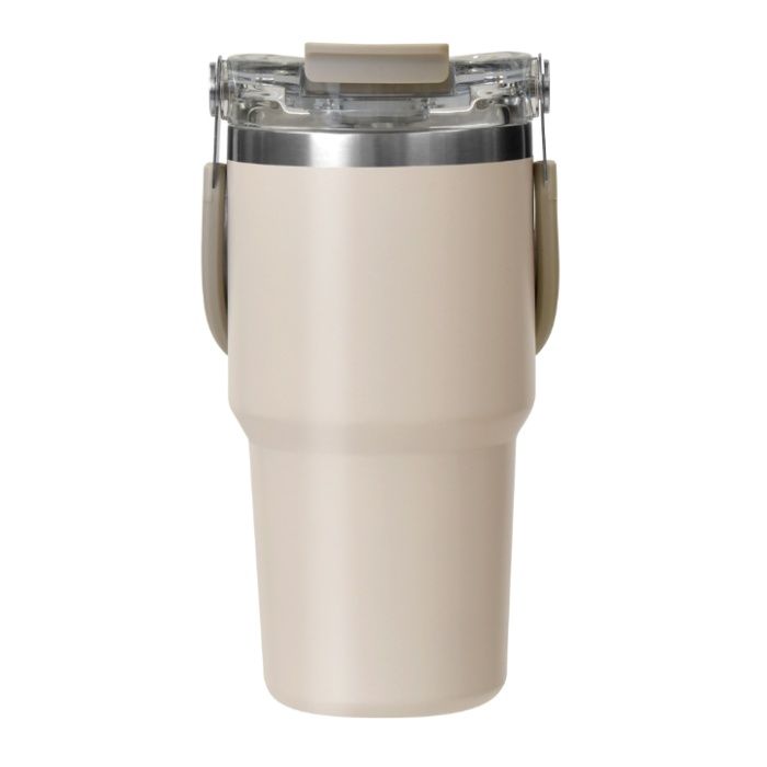 パークレーン ハンドル付2WAYタンブラー 540ml モカグレージュ K10954MG