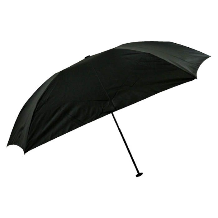 紳士折傘 黒 超軽量 55cm