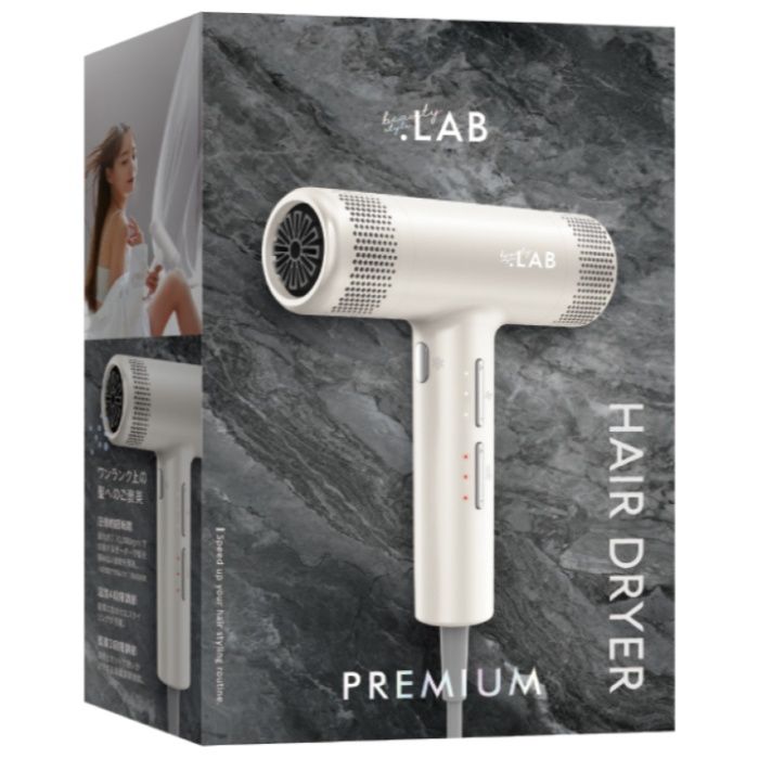 BEAUTY.LAB ビューティドットラボ プレミアムドライヤー ホワイト TOA-BLDRY-PM-WHの説明画像2