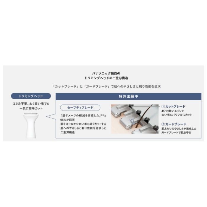 パナソニック VIOフェリエ ES-WV63-Eの説明画像3