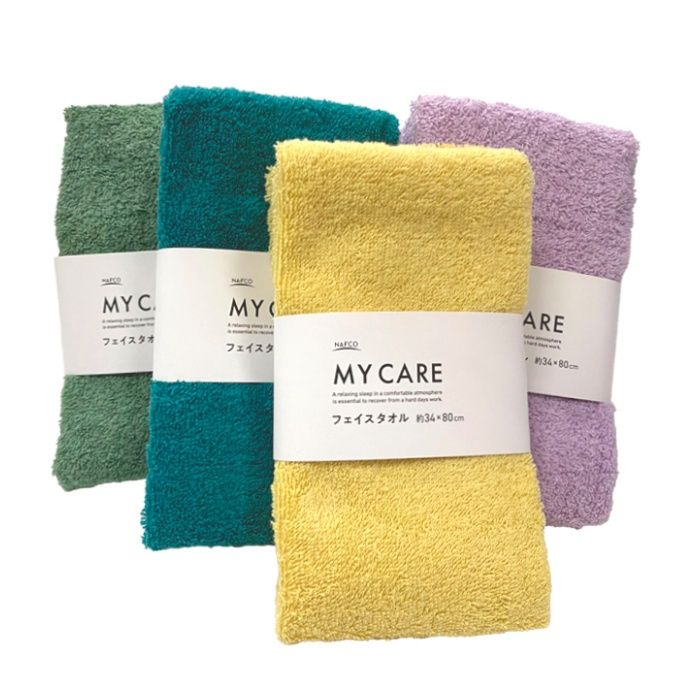 フェイスタオル 34×80cm マイケア YEの説明画像2